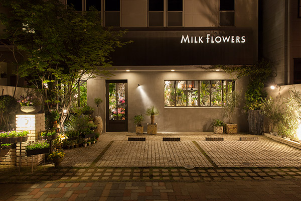 MILK FLOWERS 外観イメージ